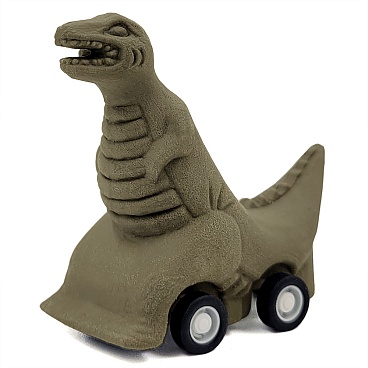 Ластик Brunnen Динозавр Тираннозавр, инерционный Хаки - 5
